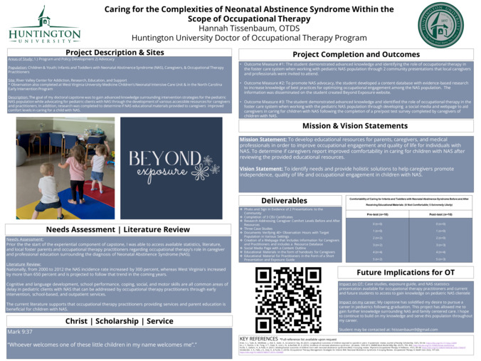 Caring for the Complexities of Neonatal Abstinence Syndrome Within the Scope of Occupational Therapy Thumbnail