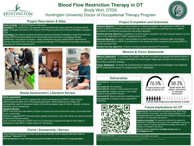 Blood Flow Restriction Therapy in OT miniatura