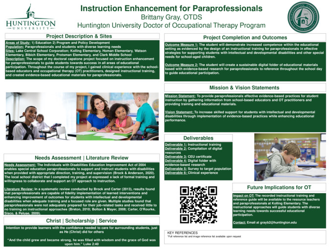 Instruction Enhancement for Paraprofessionals miniatura